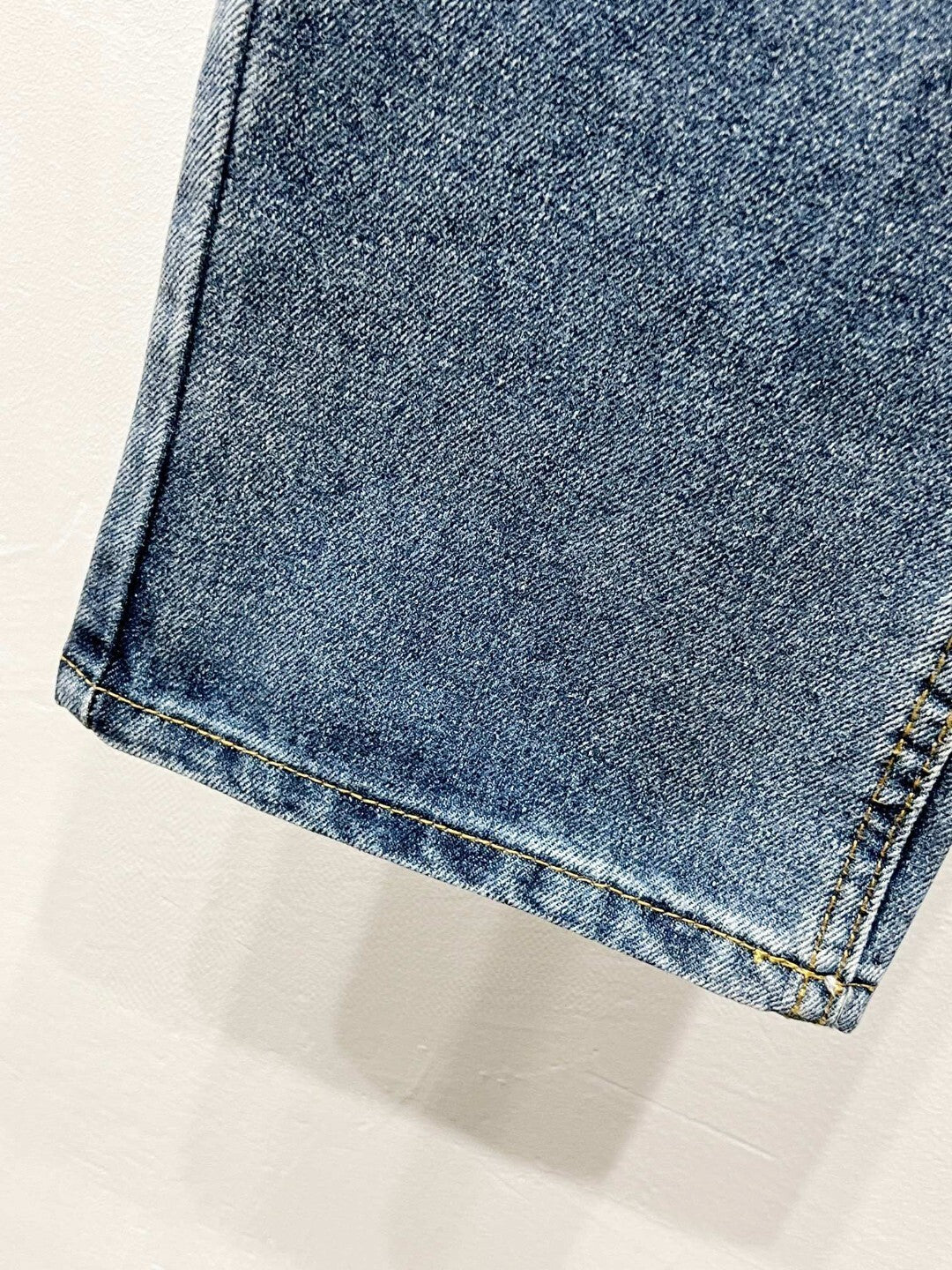 CH Basic White Patchwork Custom Jeans