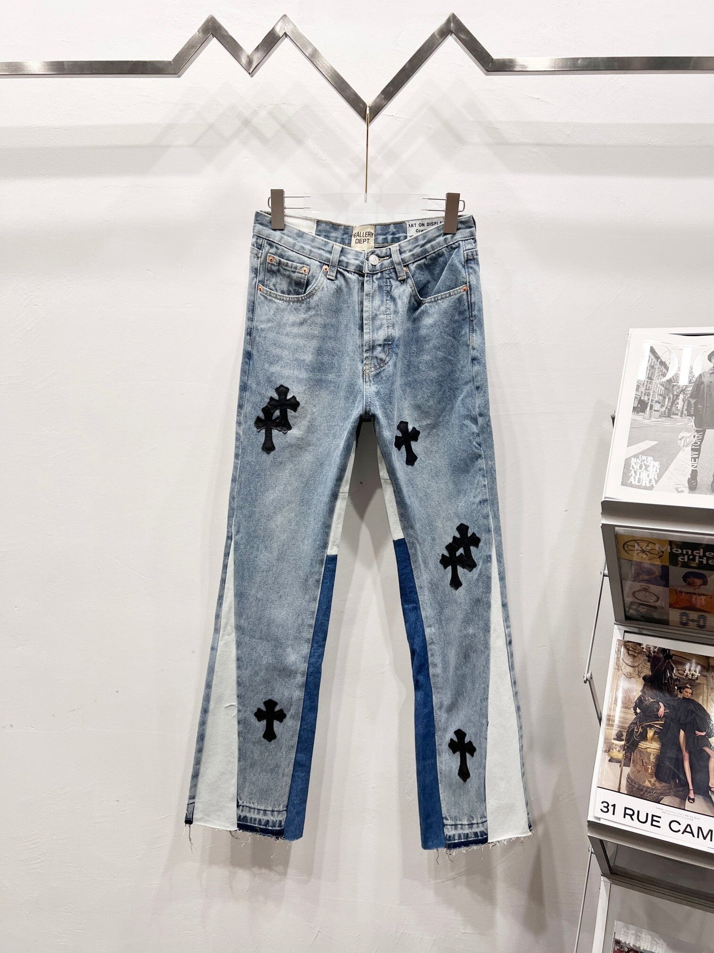 CH Blue Flare Custom Jeans