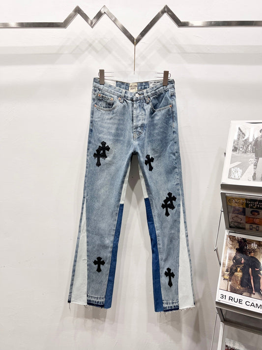 CH Blue Flare Custom Jeans