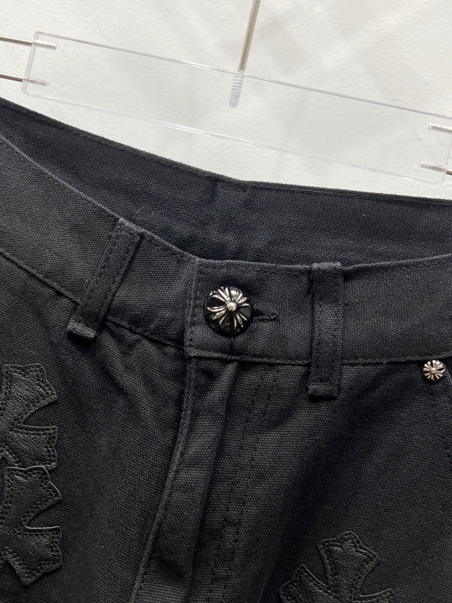 CH Blacked Out Patchwork Custom Jeans