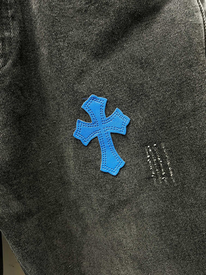 CH Deep Sea Patchwork Custom Jeans