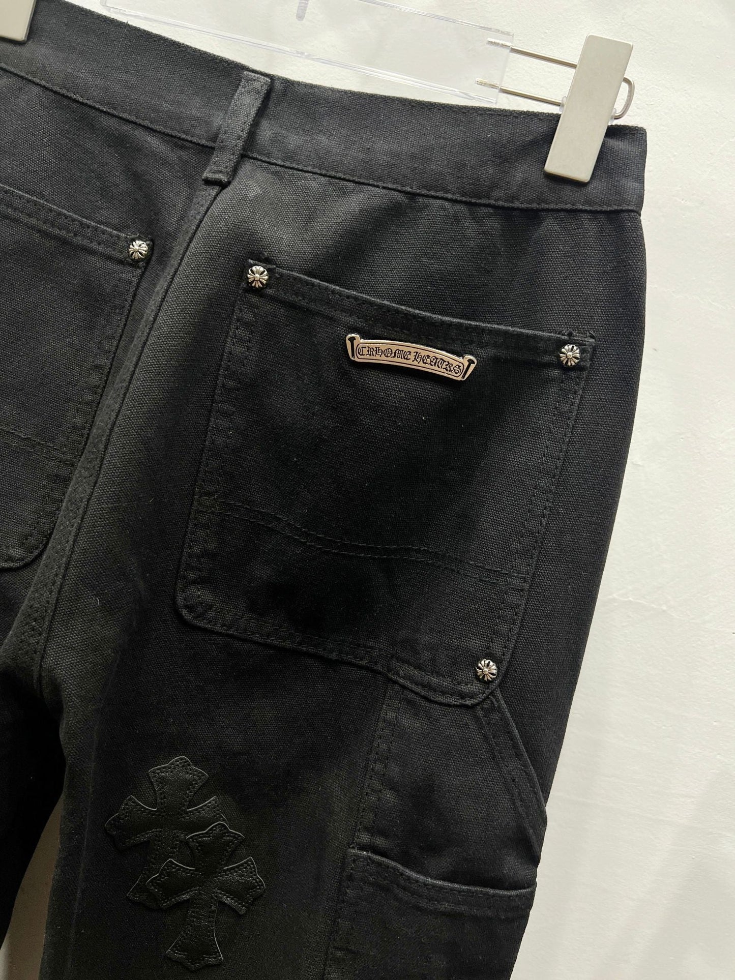 CH Blacked Out Patchwork Custom Jeans