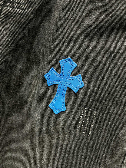 CH Deep Sea Patchwork Custom Jeans