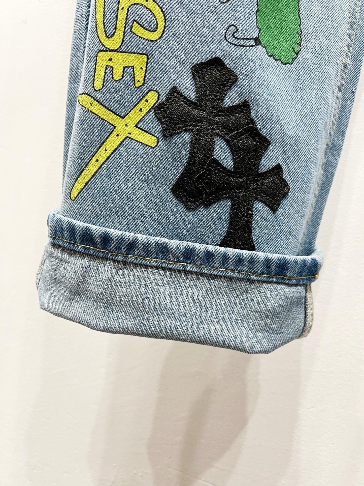 CH Graffiti Custom Jeans