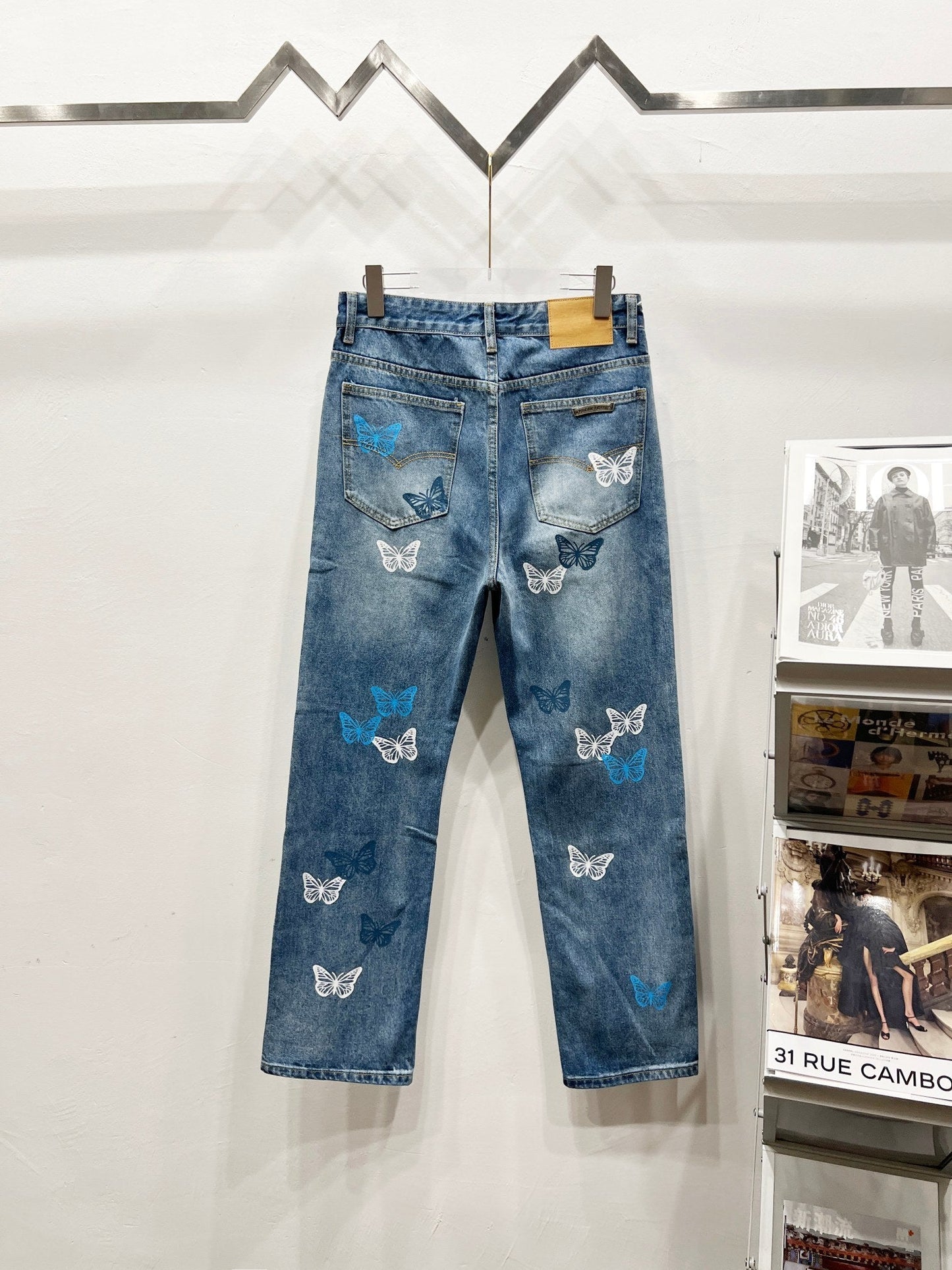 CH Butterfly Patchwork Custom Jeans