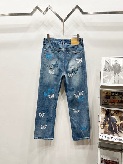 CH Butterfly Patchwork Custom Jeans
