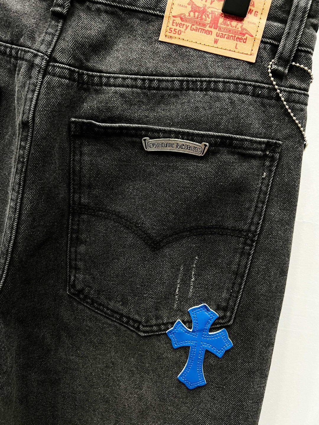 CH Deep Sea Patchwork Custom Jeans