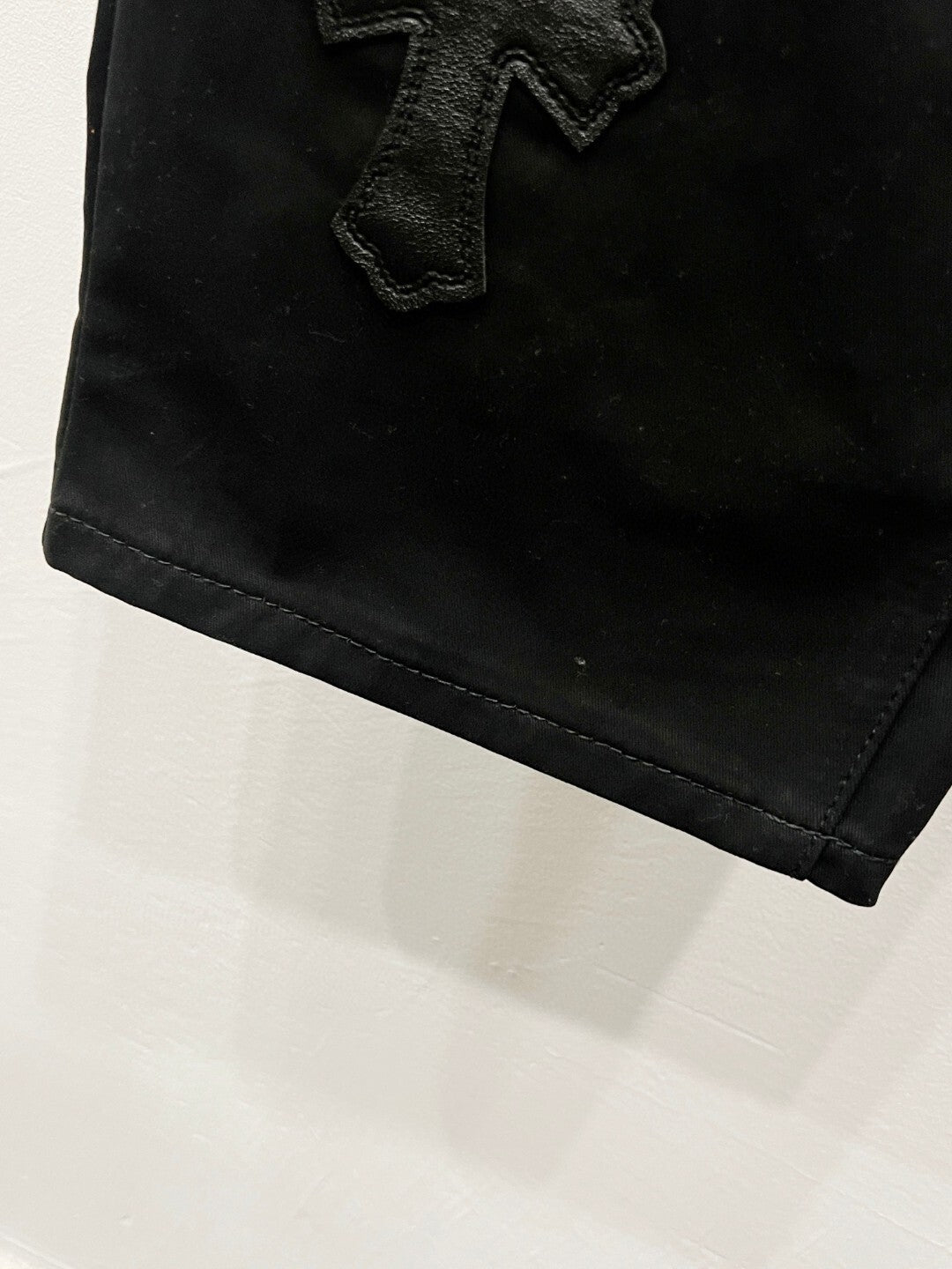 CH Black & Brown Patchwork Custom Jeans