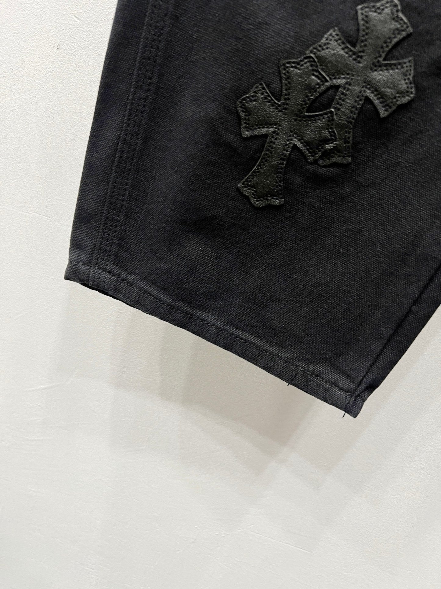 CH Blacked Out Patchwork Custom Jeans