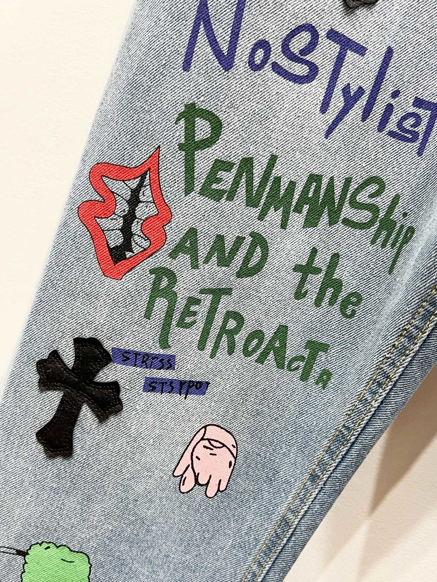 CH Graffiti Custom Jeans