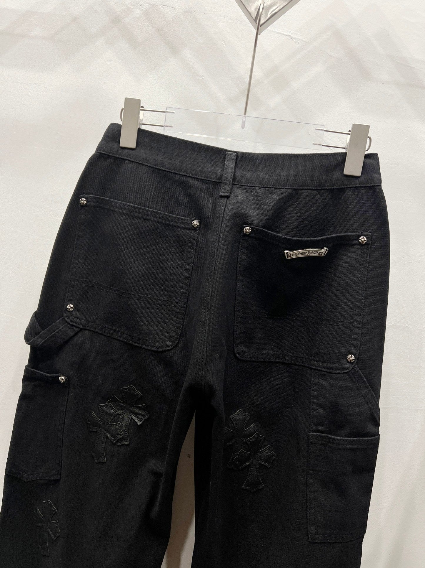 CH Blacked Out Patchwork Custom Jeans